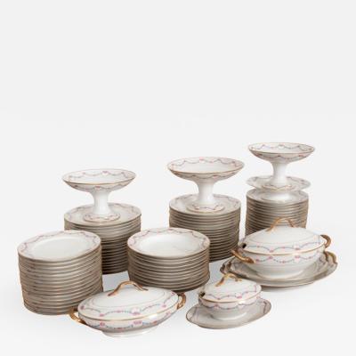  Limoges French Limoges 92 Piece Parcel Dinner Service