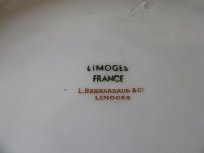  Limoges Set of Limoges France Porcelain L Bernardaud Co 