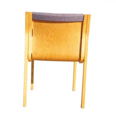  Lindau Lindekrantz 1 Lindau and Lindekrantz Stendig Stackable Dining Side Chair