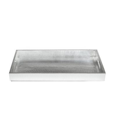  Lobel Originals Lobel Originals Tray in Silver Python New