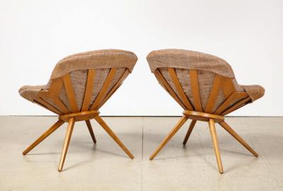  Lodovico Meneghetti Giotto Stoppino Vittorio Gregotti Rare Pair of Chairs by Vittorio Gregotti Lodovico Meneghetti Giotto Stoppino