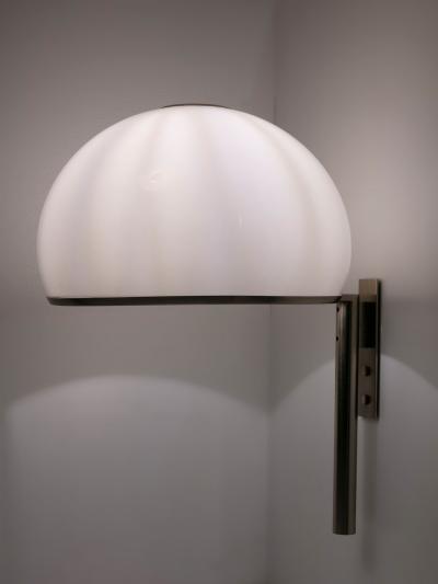 Lodovico Meneghetti Giotto Stoppino Vittorio Gregotti Wall Lamp Model 20151 by Gregotti Meneghetti and Stoppino for Arteluce