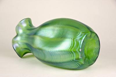  Loetz 19th Century Art Nouveau Glass Vase by Loetz Crete Phaenomen CZ circa 1898