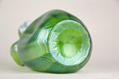  Loetz 19th Century Art Nouveau Glass Vase by Loetz Crete Phaenomen CZ circa 1898