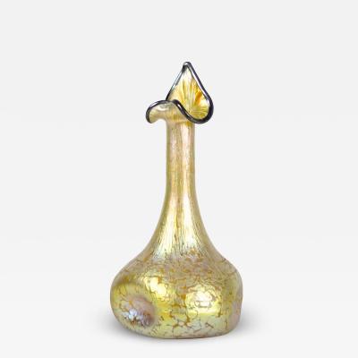  Loetz 19th Century Art Nouveau Loetz Glass Vase Decor Candia Papillon CZ ca 1898