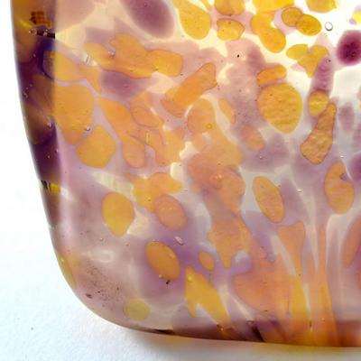  Loetz Art Nouveau Iridescent Oil Spot Glass Dimpled Vase