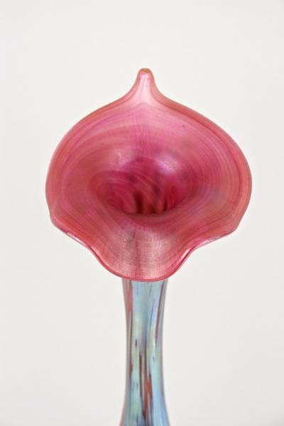 Loetz Art Nouveau Loetz Papillon Vase Jack In The Pulpit Iridescent CZ ca 1915
