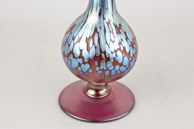  Loetz Art Nouveau Loetz Papillon Vase Jack In The Pulpit Iridescent CZ ca 1915