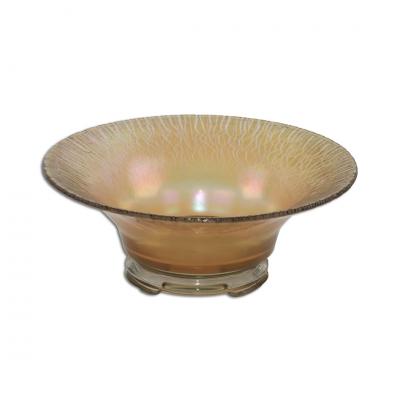  Loetz Loetz or Austrian Iridescent Glass Bowl