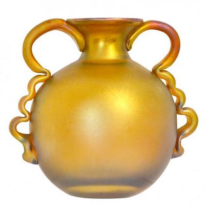  Loetz WMF Myra Technik Gold Iridescent Vase