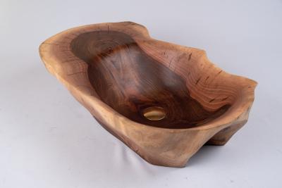  Logniture Banik Solid Wood Bathroom Sink Basin Original Contemporary Design Logniture