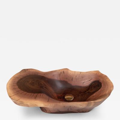  Logniture Banik Solid Wood Bathroom Sink Basin Original Contemporary Design Logniture