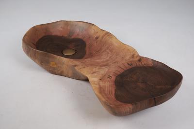  Logniture Banik Solid Wood Bathroom Sink Basin Original Contemporary Design Logniture