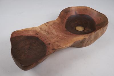  Logniture Banik Solid Wood Bathroom Sink Basin Original Contemporary Design Logniture