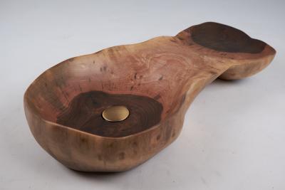  Logniture Banik Solid Wood Bathroom Sink Basin Original Contemporary Design Logniture