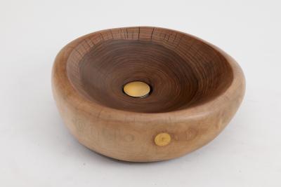  Logniture Banik Solid Wood Bathroom Sink Basin Original Contemporary Design Logniture