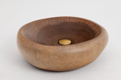  Logniture Banik Solid Wood Bathroom Sink Basin Original Contemporary Design Logniture