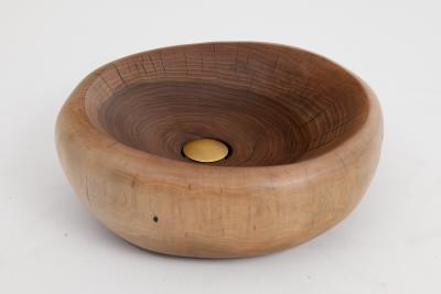  Logniture Banik Solid Wood Bathroom Sink Basin Original Contemporary Design Logniture