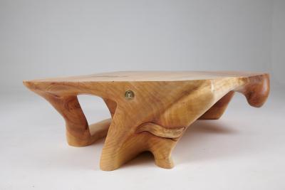  Logniture Domus Solid Wood Sculptural Coffee Table Contemporary Design Logniture