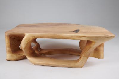  Logniture Domus Solid Wood Sculptural Coffee Table Contemporary Design Logniture