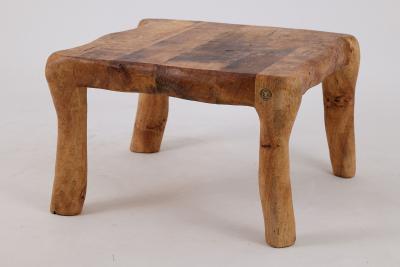  Logniture Jownik Square Burl Table Rustic Balance in Solid Wood