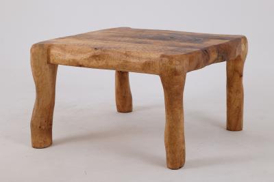  Logniture Jownik Square Burl Table Rustic Balance in Solid Wood