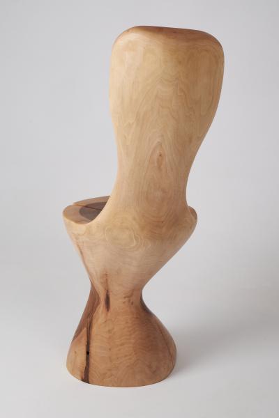  Logniture Logniture Carved Chair From Single Piece of Walnut Wood Log Furniture Unique