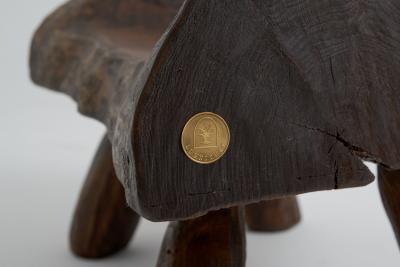  Logniture Logniture Carved Stool From Single Piece of Mulberry Wood Unique Log Furniture