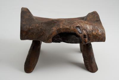  Logniture Logniture Carved Stool From Single Piece of Mulberry Wood Unique Log Furniture