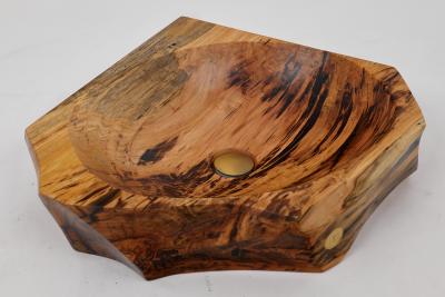 Logniture Logniture Live Edge Solid Wood Bathroom Sink Basin Original Design