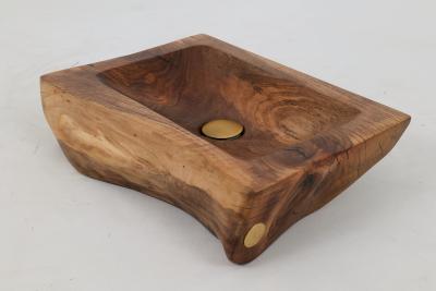  Logniture Logniture Live Edge Wood Bathroom Sink Basin Original Design Handmade