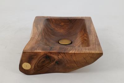  Logniture Logniture Live Edge Wood Bathroom Sink Basin Original Design Handmade