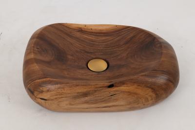  Logniture Logniture Live Edge Wood Bathroom Sink Basin Original Design Handmade