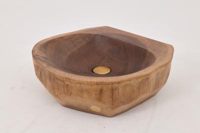 Logniture Logniture Live Edge Wood Bathroom Sink Basin Original Design Handmade