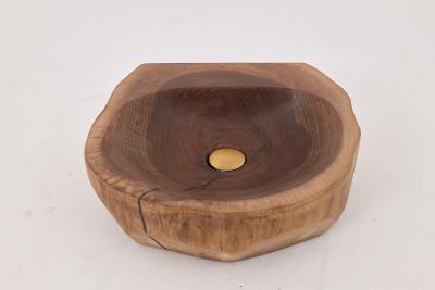 Logniture Logniture Live Edge Wood Bathroom Sink Basin Original Design Handmade