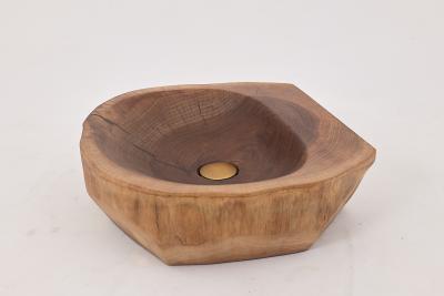  Logniture Logniture Live Edge Wood Bathroom Sink Basin Original Design Handmade
