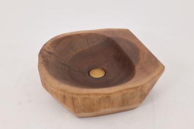  Logniture Logniture Live Edge Wood Bathroom Sink Basin Original Design Handmade