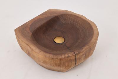  Logniture Logniture Live Edge Wood Bathroom Sink Basin Original Design Handmade