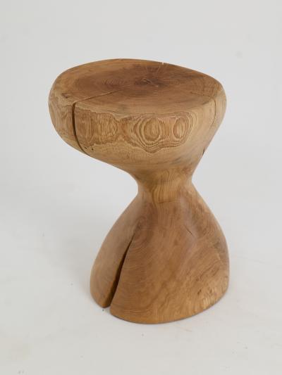  Logniture Logniture Oak Solid Wood Sculptural Side Table Original Contemporary Design