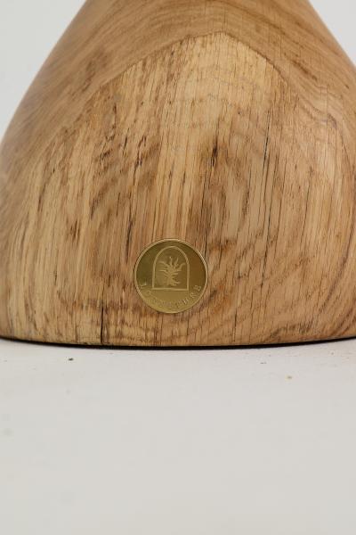  Logniture Logniture Oak Solid Wood Sculptural Side Table Original Contemporary Design