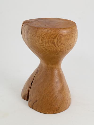  Logniture Logniture Oak Solid Wood Sculptural Side Table Original Contemporary Design