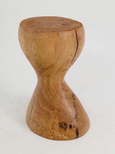  Logniture Logniture Oak Solid Wood Sculptural Side Table Original Contemporary Design