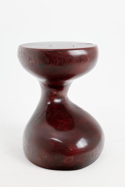  Logniture Logniture Oak Solid Wood Sculptural Side Table Original Contemporary Design