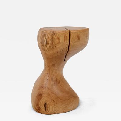  Logniture Logniture Oak Solid Wood Sculptural Side Table Original Contemporary Design