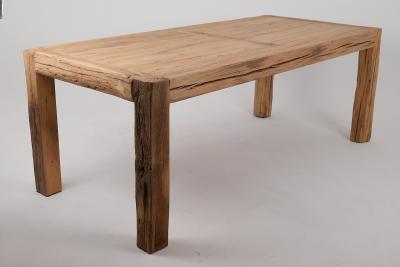 Logniture Logniture Reclaimed Oak 79 inch Dining Table Organic Brushed Finish