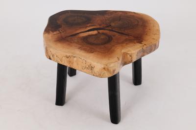  Logniture Logniture Rustic Sculptural Coffee Table Walnut Burnt Black Oak Unique