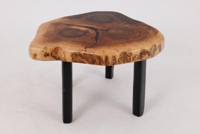  Logniture Logniture Rustic Sculptural Coffee Table Walnut Burnt Black Oak Unique