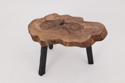  Logniture Logniture Rustic Sculptural Coffee Table Walnut Burnt Black Oak Unique