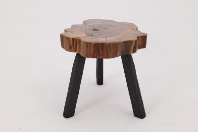  Logniture Logniture Rustic Sculptural Coffee Table Walnut Burnt Black Oak Unique