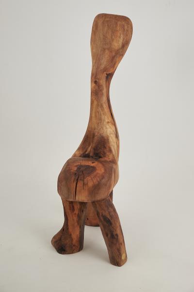  Logniture Logniture Sculptural Carved Chair From Walnut Wood Log Furniture Unique